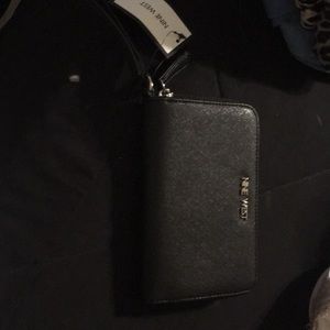 Black Nine West Clutch - brand new .